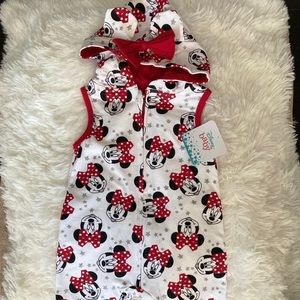 Brand New Infant Girl 12M Disney Pants Bodysuit
